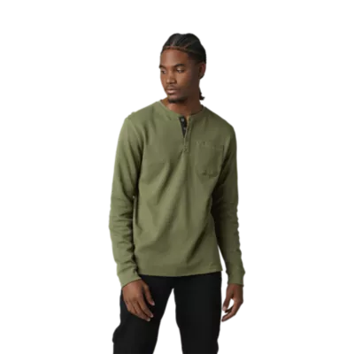 GRUNT WORK THERMAL HENLEY LS TOP [ARMY] L | Fox Racing®