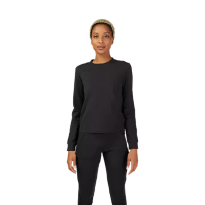 WOMENS RISE CREW FLEECE 