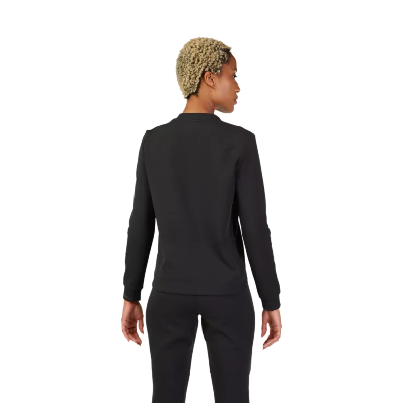 WOMENS RISE CREW FLEECE 