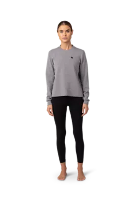 WOMENS RISE CREW FLEECE 