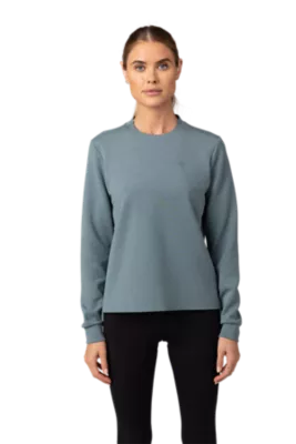 WOMENS RISE CREW FLEECE 