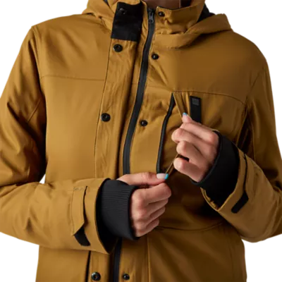 Chaqueta impermeable ligera FOX Flexair naranja para MTB