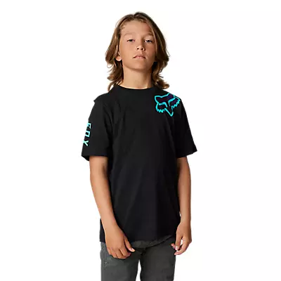 Fox Youth Full Count SS Tee Royal Blue 