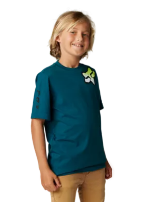 YTH TOXSYK SS TEE [HTR M BLU] YM