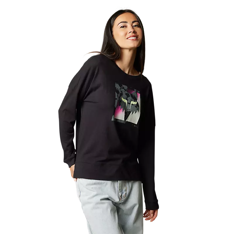 Ladies Detonate LS Fox Tee Ladies Detonate LS Fox Tee