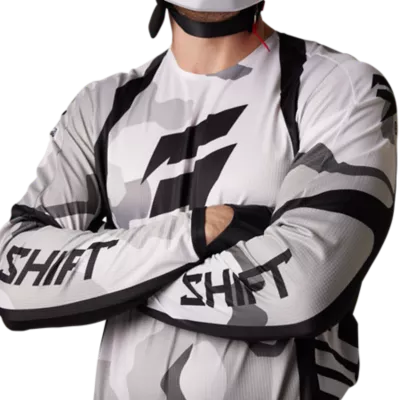 Shift MX - White Label Posn Camo Jersey: BTO SPORTS