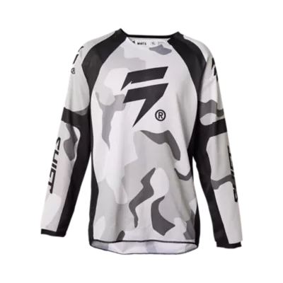 2020 Shift Blue Label Snow Camo Jersey