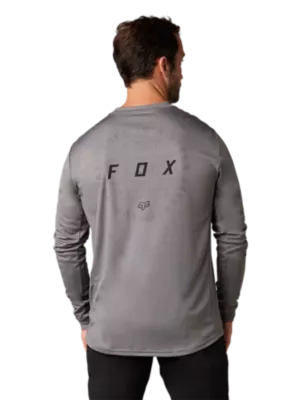 FOX Men's Ranger Font Long Sleeve Jersey - Dark Grey