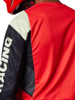 Maillot Motocross Fox Racing 180 Xpozr - Polyester Respirant, Homme