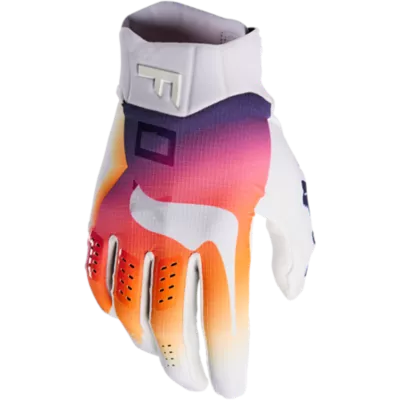 Fox racing flexair race glove fluorescent red 2023 guanti mtb - SnowStore