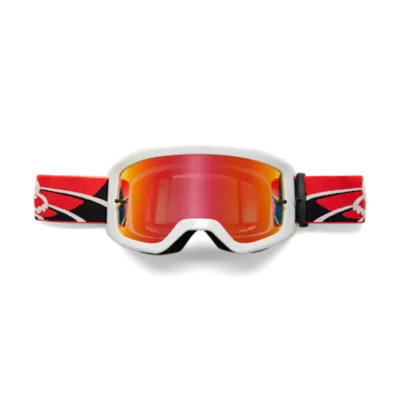 Fox Racing GAFAS MOTOCROSS AIRSPACE, STREAK NEGRO/AMARILLO - LENTE ESPEJO  SPARK