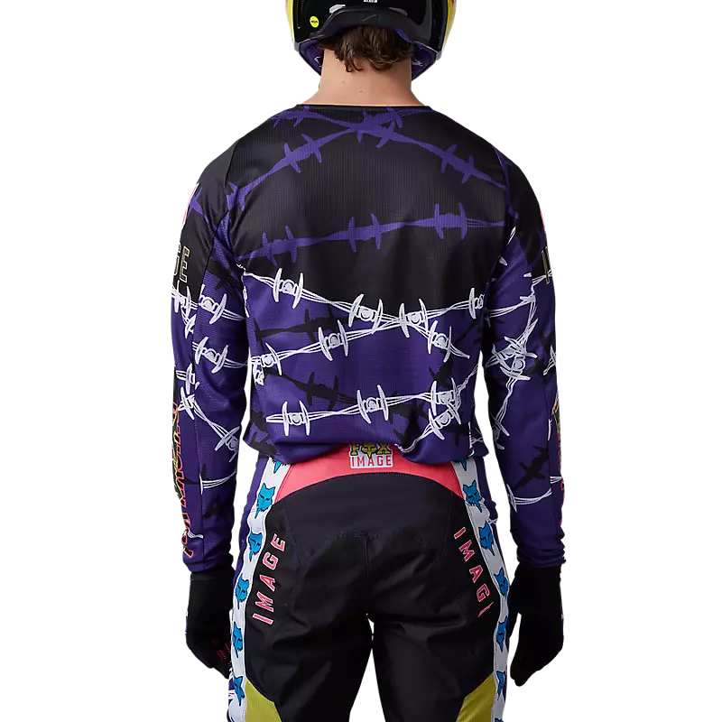 180 BARBED WIRE SE JERSEY [PUR] S | Fox Racing®