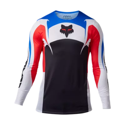 FLEXAIR UNITY LE JERSEY [WHT/RD/BLU] L | Fox Racing®