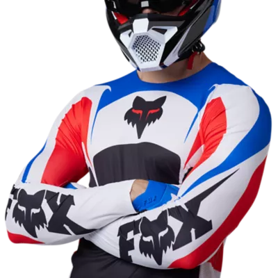 FLEXAIR UNITY LE JERSEY [WHT/RD/BLU] S | Fox Racing®