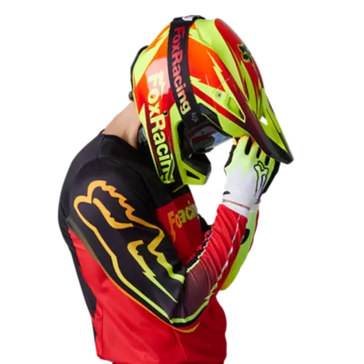 Fox Racing 180 Statk Jersey Flo Red 2x