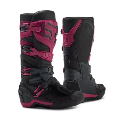 FOX Botas Moto Mujer Comp Rosado Fox FOX