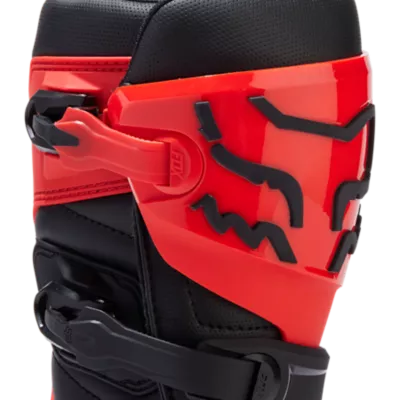 Fox Racing Motocross Youth Comp Boots-Flo Red-6