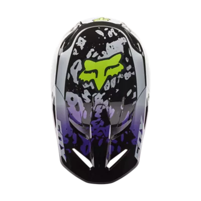 Casque FOX Morphic V1 noir/blanc/violet 2023