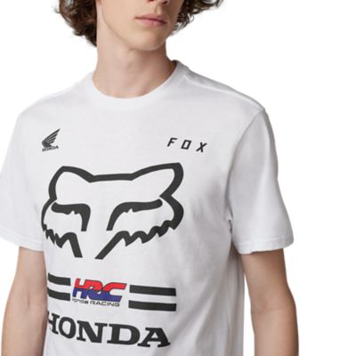 Fox Racing Honda T-Shirt mit Checkerboard-Print in rot