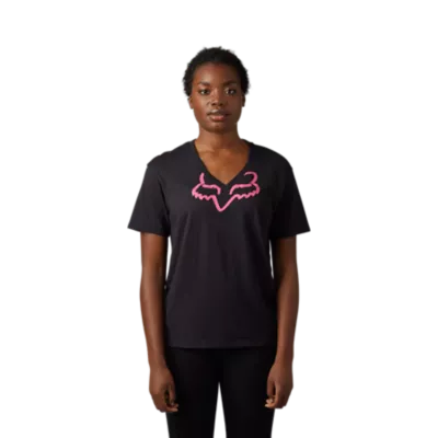 Womens Boundary Black/Pink Tee