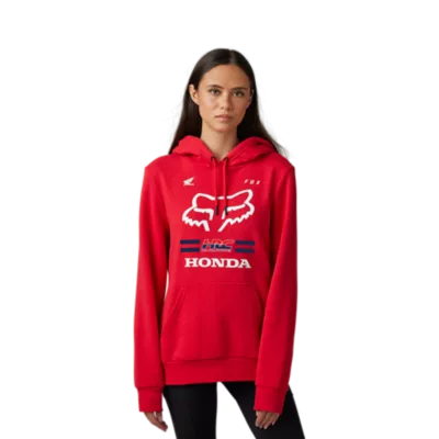 Felpa con Cappuccio Fox X Honda Donna