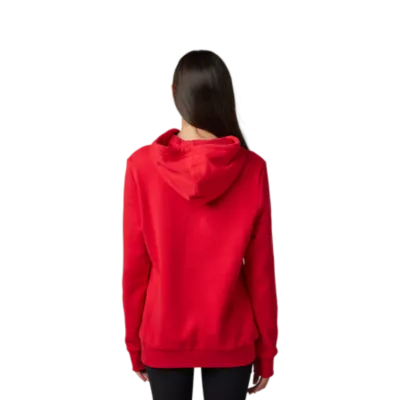 Red fleece hoodie online women's