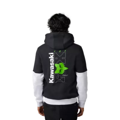 FOX X KAWI ZIP FLEECE [BLK/WHT] M