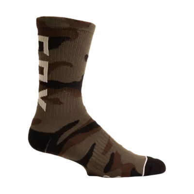 Camo Cushioned Crew Socks