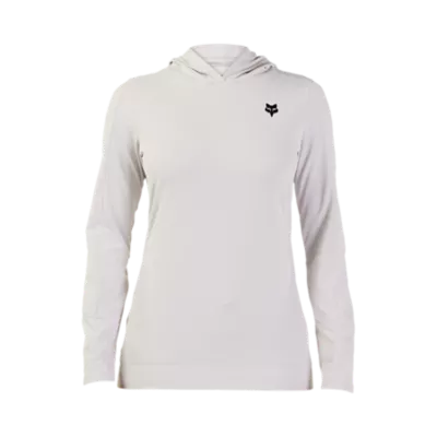 SA Company Women's Performance Long Sleeve Shirt W/ Mesh | White | Tidal Waves | Size L