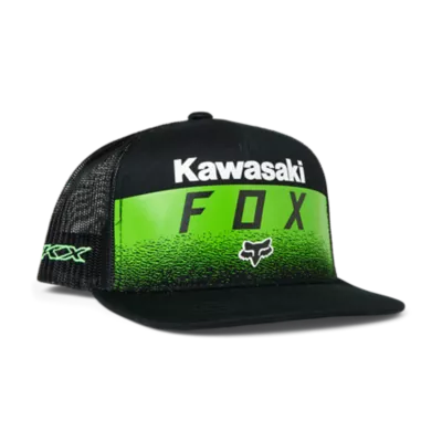 YOUTH FOX X KAWI SNAPBACK HAT [BLK] OS | Fox Racing®