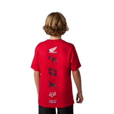 YOUTH FOX X HONDA SS TEE [FLM RD] YM | Fox Racing®