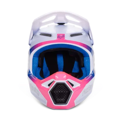 Cascos MX/Enduro Fox Casco Moto V1 Horyzn Negro/Blanco/Rosado Cascos MX/ Enduro Fox Casco Moto V1 Horyzn Negro/Blanco/Rosado aaaa