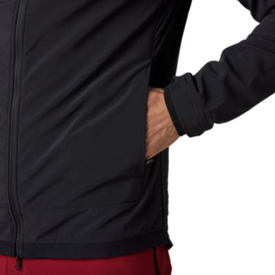 Fox Racing Giacca Uomo Defend Fire Alpha – Calda E Traspirante Per MTB In Inverno. Fodera In Pile Polartec® Alpha, Esterno In Cordura® Elasticizzato. Polsini Termici E Tasca Posteriore Con Cerniera. - 2