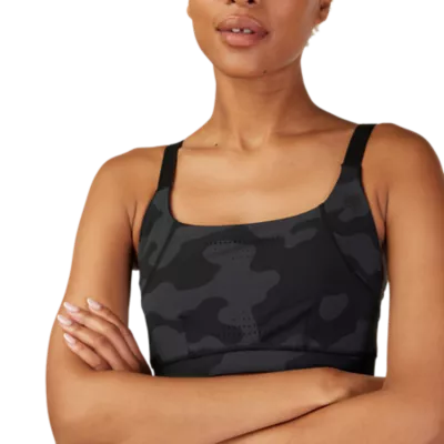 WOMENS MOTIVE CAMO BRA [GRN CAM] XL