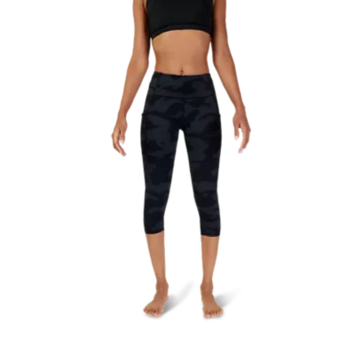 WOMENS MOTIVE 3/4 CAMO LEGGING [BLK CAM] M