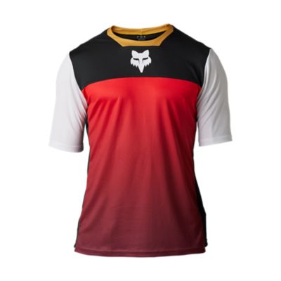 Maillot VTT Fox Defend SS, Noir Avec Logo Pastel, Taille M, Neuf Avec étiquettes