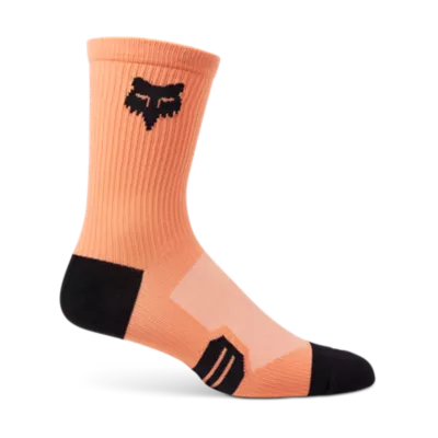 6" RANGER SOCK [DAY GLO ORG] S/M