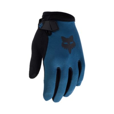 Fox Youth Ranger Gloves - Gants De VTT Enfant Fluorescent Jaune - Taille YM - Tactiles Et Respirants