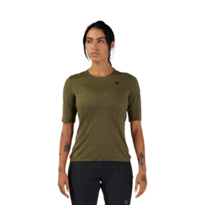 Fox Flexair SS Womans Jersey - Teal main image 1