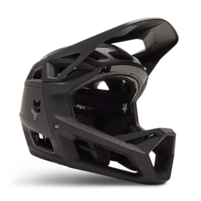 Casco FOX PROFRAME BLOCKEDO nero e bianco opaco con MIPS Enduro Downhill Mtb