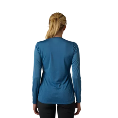 Fox Ranger TruDri Long Sleeve Jersey (Women's) - Dark Slate - Small