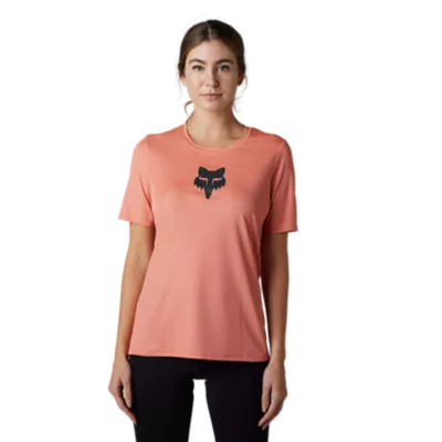 Camiseta técnica de manga corta ranger fox head para mujer Dark