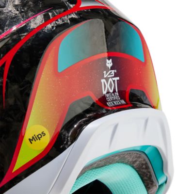 Casco Fox V3 RS Acric Multi M – Casco Integrale Per Motocross E Sport Off-road, Taglia M