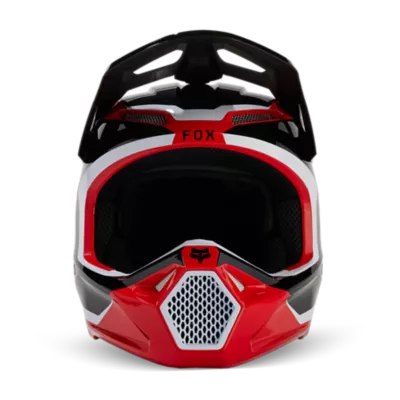 Casque motocross Fox Nitro V1 Fluo Red