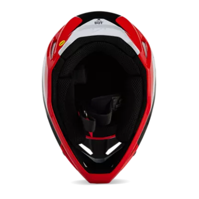 Casque motocross Fox Nitro V1 Fluo Red