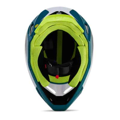 Casque Enfant Fox V1 NITRO Bleu Maui 2024