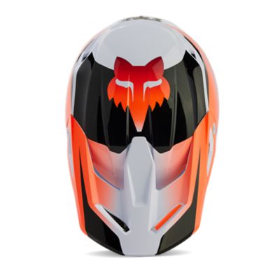 Fox V1 Streak Fahrradhelm – Größe M, In Weiß, Für MTB, Straße & Freizeit