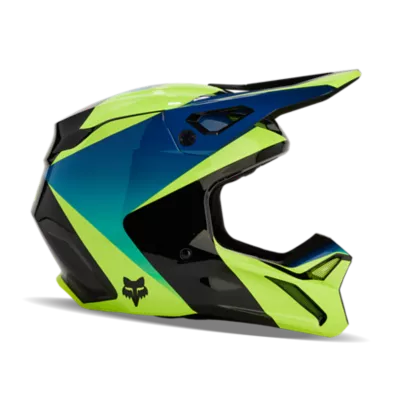 Casco Motocross Fox - V1 Trev #27734-247 - Gris Oscuro - S