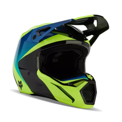 V1 STREAK HELMET [BLK/YLW] XS