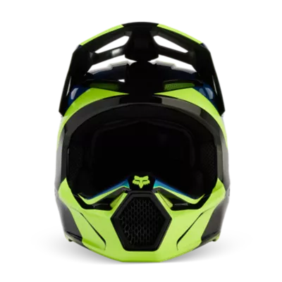 Casco Fox V1 Streak - Negro/Amarillo